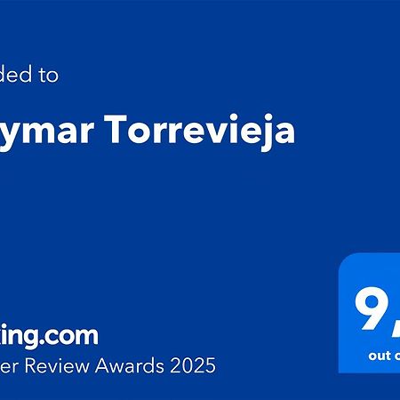 Apartament Solymar Torrevieja Zewnętrze zdjęcie